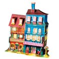 thumbnail image 1 of 1/24 DIY de miniatura de con muebles - Estilo de colmar CUTICAT Miniaturas de casas de muñecas DIY, 1 of 8