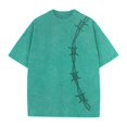 thumbnail image 4 of Ankishi Mens Christian T Shirts Crew Neck Thorn Distressed Graphic Tees Fashion Cotton Clothes for Travel Dating, 4 of 7