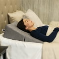thumbnail image 3 of Adjustable Bed Wedge Foam Incline Cushion for Acid Reflux, Gray - 7", 3 of 7