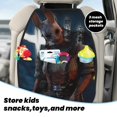 thumbnail image 5 of Dead By Daylight Dbd Car Seat Back Protector 2 Pcs Anti-Kick Storage Mat For Car Seats Auto Seat Back Covers, 5 of 9