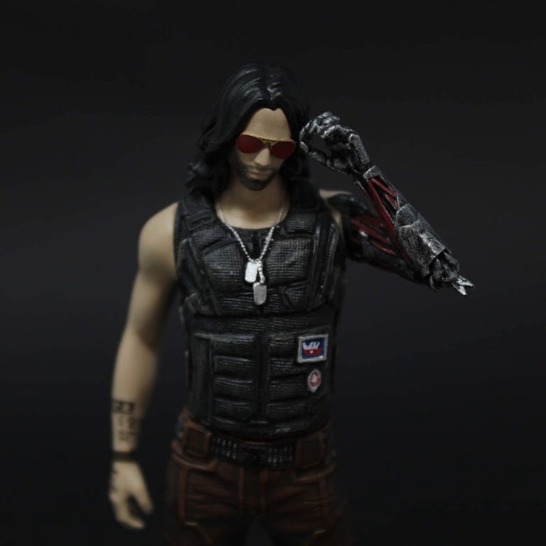 Totaku Cyberpunk 2077 Johnny Silverhand Action Figure, 4