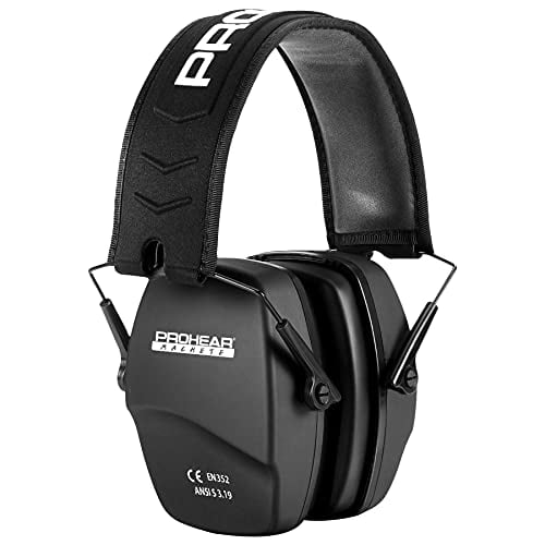 PROHEAR 016 Shooting Ear Protection Safety Earmuffs NRR 26dB Noise Reducti..... 