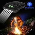 thumbnail image 3 of MesaSe LED Clip on Cap Lights USB Rechargeable Cap Flashlight Clip Waterproof Ultra Bright Hands-Free Hat Light Flashlight Headlamp for Fishing Camping Hand Work, 3 of 9
