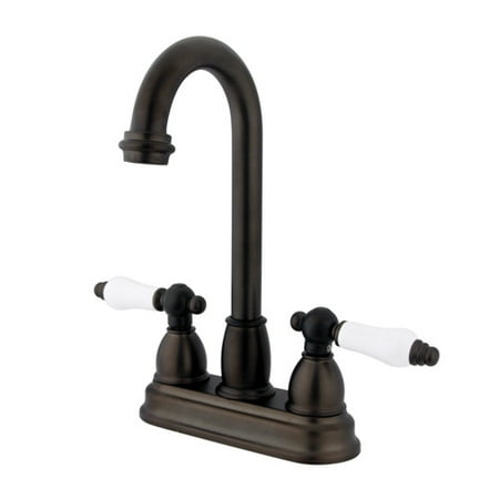 UPC 663370015984 product image for Kingston Brass KB3495PL Two Handle 4 inch Centerset Bar Faucet | upcitemdb.com