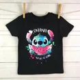 thumbnail image 3 of Camiseta de algodón para niños, camiseta de dibujos animados de Disney Lilo Stitch, camiseta de manga linda de Stitch, camiseta gráfica Y2k, camisetas para niñas y niños, 3 of 5