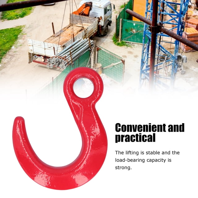 Crane Hook, Stable Lifting Hook Durable Easy To Use for Factory Lifting for Construction Engineering for Port Transportation