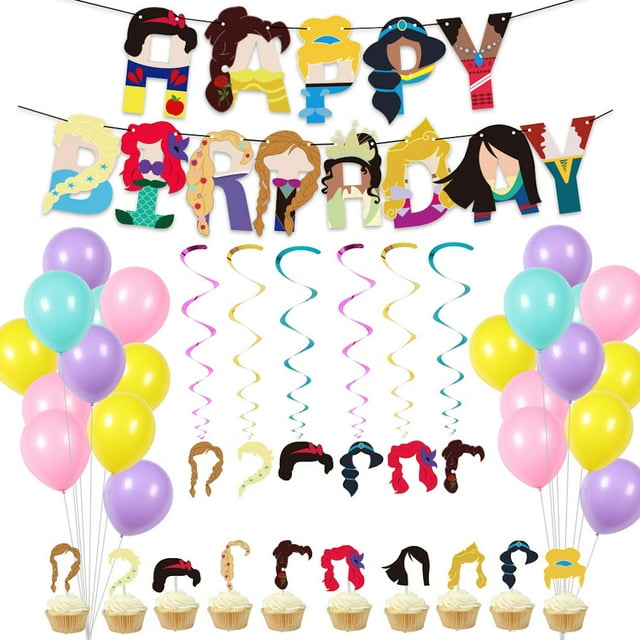 Kit de globos decorativos de cumpleaños, 35 unidades, látex, 12 pulgadas