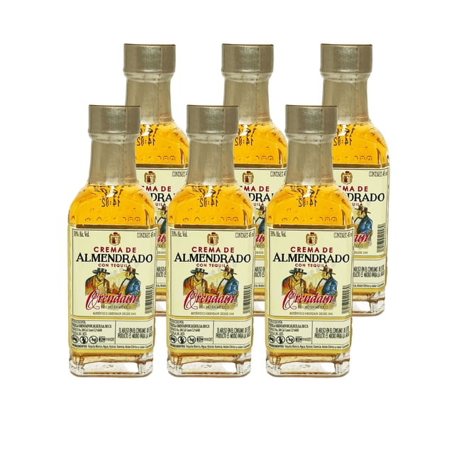 Six Pack Crema Orendain Almendrado 45 Ml Orendain Crema de Tequila