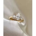 thumbnail image 2 of 2Ct Lab Created Diamond Pear Cut Leady Pretty & Cool Engagement Ring In 14K Yellow Gold Plated, 2 of 4