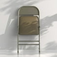 thumbnail image 5 of Nazhura Metal Indoor/Outdoor Office Comfortable and Padded Folding Chairs, Kahki (Set of 4), 5 of 9