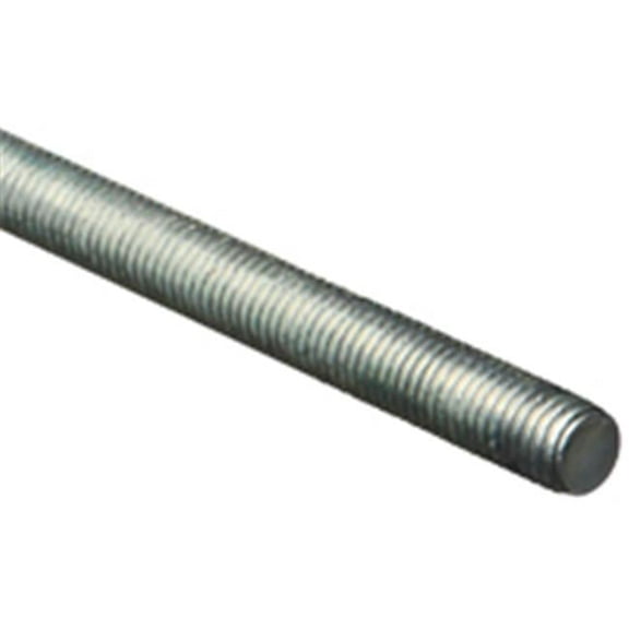 National Hardware N179-531 4000BC Steel Threaded Rod in Zinc plated