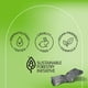 thumbnail image 4 of Tiras de poro Bioré Deep Cleansing Charcoal Pore Strips Tiras de poro Unisex 6 Pc, 4 of 5