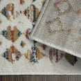 thumbnail image 3 of Abstract Geometric Diamonds Indoor Area Rug - 8 ft. x 10 ft., Bone-Tuscan, 3 of 7