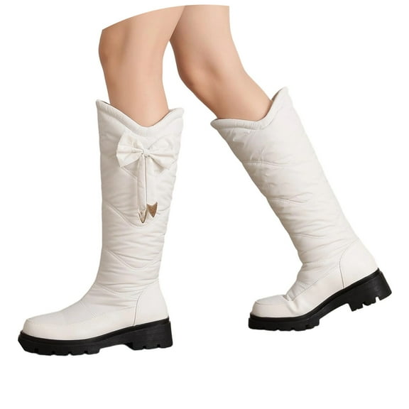 Women's Snow Boots Knee High Warm Winter Shoes