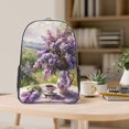 thumbnail image 5 of Easygdp Lilacs Teapot Scenic Painting Clear Backpack, Transparent Bookbag for School for Women Men, Capacity Clear Bag for College, Travel, 5 of 7