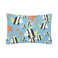 thumbnail image 2 of MKHERT Tropical Fish Pillowcase Pillow Protector Cushion Cover 20x30 inch,Set of 2, 2 of 3