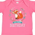 thumbnail image 4 of Inktastic First Birthday 1 Year Old Girl Fox Girls Baby Bodysuit, 4 of 5