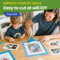 thumbnail image 4 of UMIGGEE Clear Contact Paper Roll 17.7in x 118in Self-Adhesive Vinyl Covering Peel and Stick for Books, Shelves, Documents, Drawers & Crafts – Removable & Easy to Apply, 4 of 7