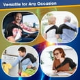 thumbnail image 5 of Heated Shoulder Brace Wrap with Massage for Muscle Relief, Heated Shoulder Massage with 3 Heat & Vibration Settings, Electric Shoulder Heating Pad Massager for Men Women, Black, 5 of 14