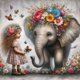 thumbnail image 1 of 5D DIY Taladro Elefante Kit Del Arte 40x40 Cm, 1 of 9