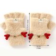 thumbnail image 2 of Invierno Con Calefacción Usb, Guantes Sin Dedos, Astas Peludas, Guantes De Piel Sintética, Cálidos, Suaves, Para Mujeres Y Hombres sonducket HA046363-01, 2 of 6
