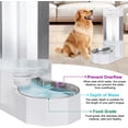 thumbnail image 5 of RIZZARI White 9L Automatic Pet Water Dispenser -  Stainless Steel Gravity Pet Feeder for Dogs and Cats Large Capacity, 5 of 6
