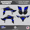 Blue-shift, variant on Kalair GFX Graphics Kit for Yamaha ATV YFZ 450 (2009-2013) Warrior Series