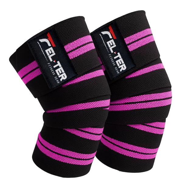 Vendas Para Rodillas FELTER SPORTS Lineas / Rosas