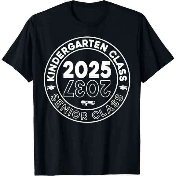 Kindergarten Graduation Class Of 2025 Senior Class of 2037 T-Shirt