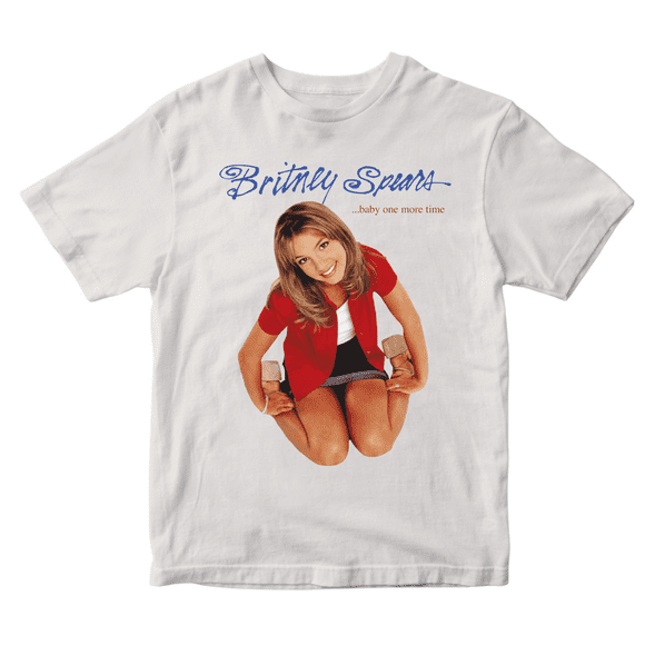 Britney Spears T-Shirt Graphique - Blanc - 2TG