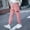 Pink, variant on Little Girls Casual Cargo Jogger Pants Toddler Kids Sweatpants 3-13T
