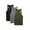 Black/Dark Grey/Army Green, variant on Men's 3 Pack Tank Tops Cotton Performance Sleeveless Casual Classic T Shirts