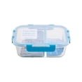 thumbnail image 1 of Contenedor Hermético Popit! Glass P4458D-8 Rectangular Con 2 Divisiones 980 mL, 1 of 4