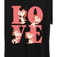 thumbnail image 3 of Peanuts - Belle Love - Women's Short Sleeve Graphic T-Shirt, 3 of 6