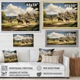 thumbnail image 4 of Designart "Country Clubs Equestrian gracefulness II" Animals Canvas Wall Art, 4 of 5