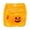 Yellow a, variant on Snowflake Glitter Halloween Glow Squeeze Cube, Transparent Rubber Slow Rebound Cube With Pumpkin Ghost Figurines, Pocket Stress Reliever For Office Holiday Table Decor(Yellow a)
