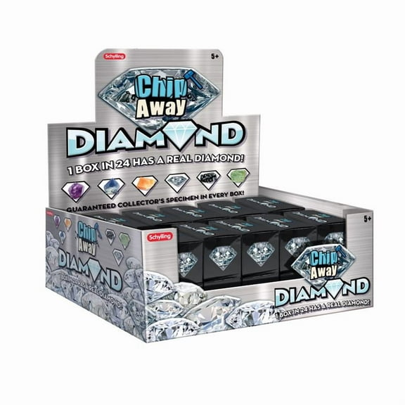 Schylling Chip Away Diamond Digging kit Assorted