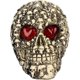 thumbnail image 3 of Luz de noche decorativa con forma de calavera luminosa LED para Halloween, con ojos iluminados por LED, para adorno (varias calaveras), 3 of 4