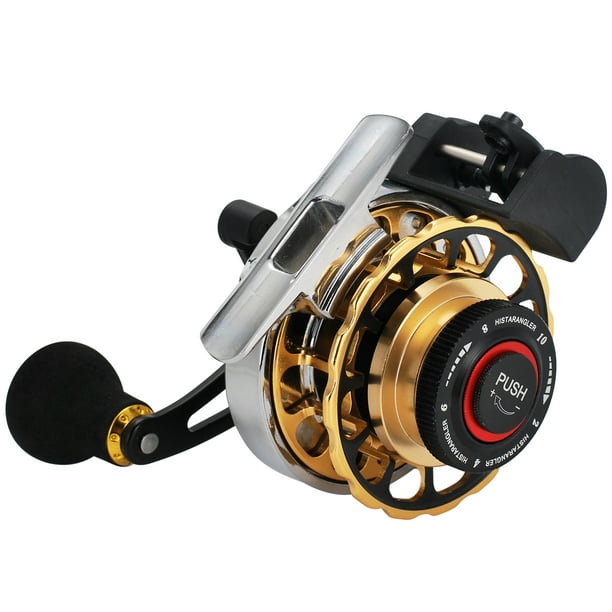 Amdohai Automatic Wire Spread 10+1 BB Fly Fishing Reel Aluminum Alloy  Fishing Reel Left/Right Hand Raft Reel Ice Fishing Reels Automatic Line  Casting Fly Reel 