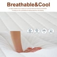 thumbnail image 4 of White with Black Rim Mattress, 12 Inch Euro Top Mattress in a Box,Full, Memory Foam Hybrid Mattress with individually Pocket Springs,Med, 4 of 8