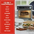 thumbnail image 4 of Emeril Lagasse French Door Air Fryer Toaster Oven Combo, 26QT, Stainless Steel, 4-00675-02X, 4 of 9