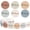 Morandi, variant on 500Pcs Pink Thank You Stickers Roll - 4 Rose Gold Foil Font Designs, 1.5 Inch Thank You Stickers for Small Business, Round Self-Adhesive & Waterproof Labels for Packaging Orders Envelopes Gift Boxes