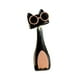 thumbnail image 1 of Lámpara de noche con forma de gato, accesorios de luz nocturna, lámpara ajustable, adorno de figura de gato para Negro, 1 of 9