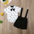 thumbnail image 2 of Spring hue Baby Boy Wedding Formal Party Bow Tie Suit Outfit 0-24m Baby Boys Clothing, 2 of 6