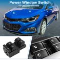 thumbnail image 2 of Interruptor de ventana eléctrica Unique Bargains No.20917577 para el lado del conductor delantero izquierdo para Chevrolet Cruze Malibu Orlando Negro, 2 of 7