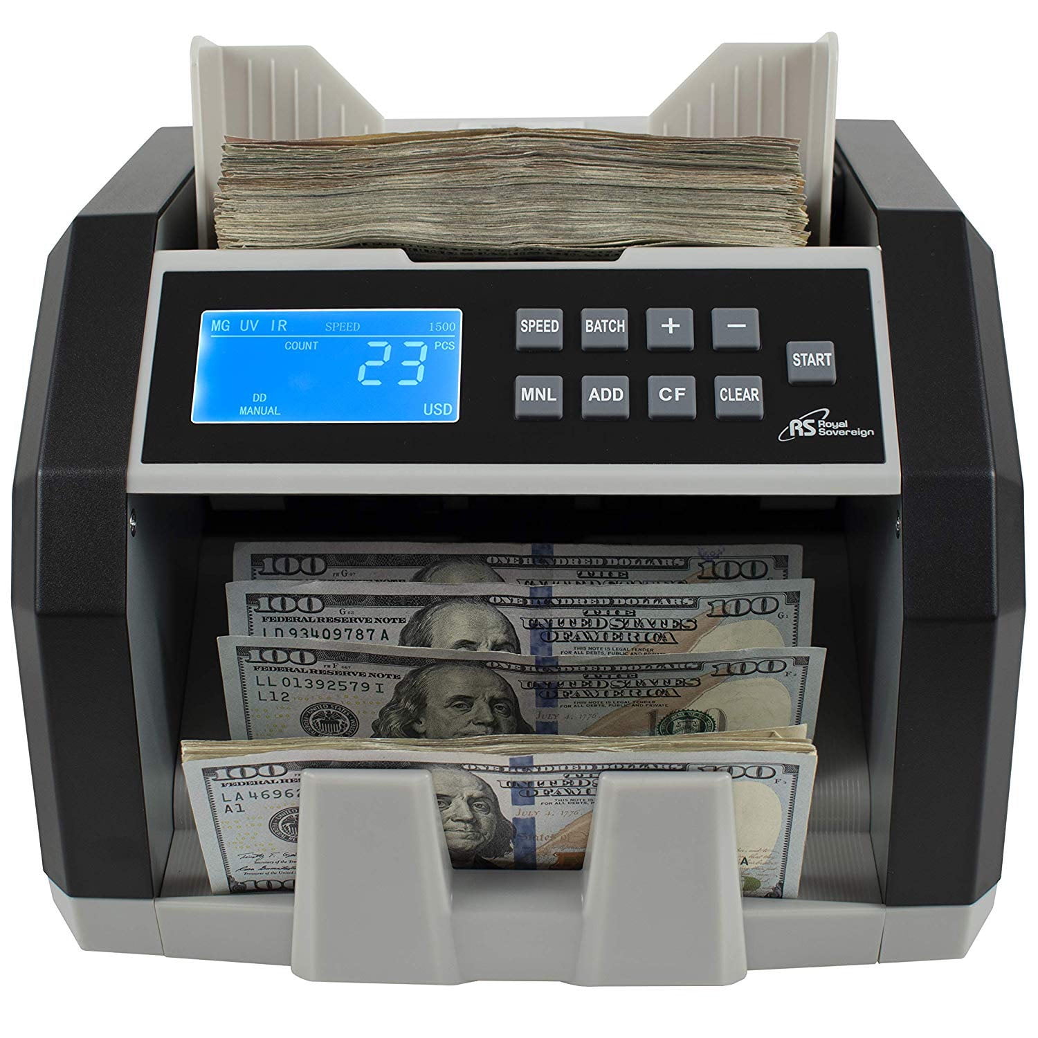 Royal Sovereign Front Load Bill Counter with 3Phase Counterfeit