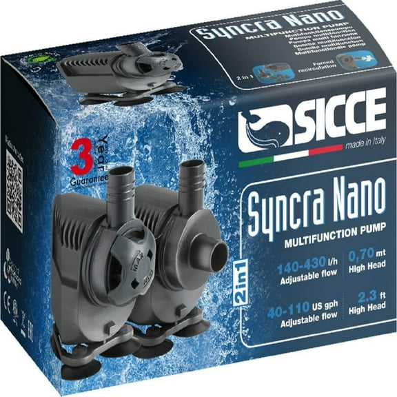 Syncra Nano 2 in 1 Multi Function Pump