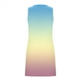 thumbnail image 7 of snilers Summer Dresses for Women Casual V Neck Sleeveless Sundresses A Line Tank Dress Beach Vacation Dresses, 7 of 7