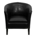 thumbnail image 5 of Flash Furniture Black LeatherSoft Barrel Shaped Guest Chair, 5 of 5