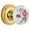 Polished Brass, variant on Nostalgic Warehouse Claros_Psg_234_Nk Vintage Porcelain Painted Rose Passage Door Knob Set